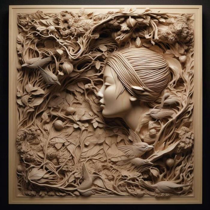 نموذج ثلاثي الأبعاد لآلة CNC 3D Art 